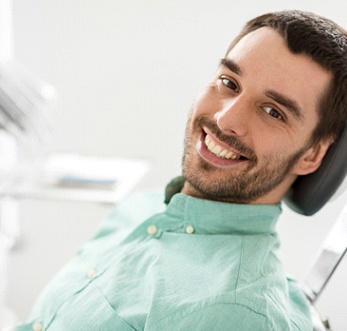 Man smiling with dental implants in Mt. Pleasant
