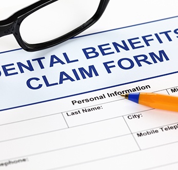 a dental benefits claim form